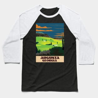 Augusta Georgia Golf sport poster Baseball T-Shirt